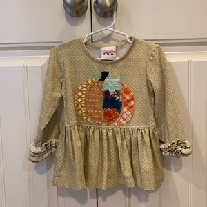 Boutique Fall Top 2T - worn ONCE!